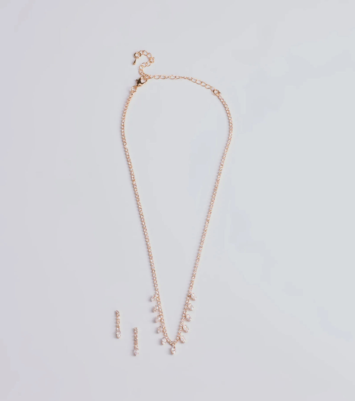 Enchant Me Necklace And Earrings Set